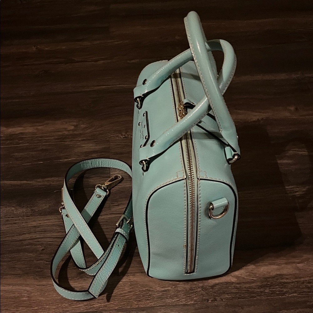 Kate Spade Tiffany Blue Satchel - Picture 3 of 7